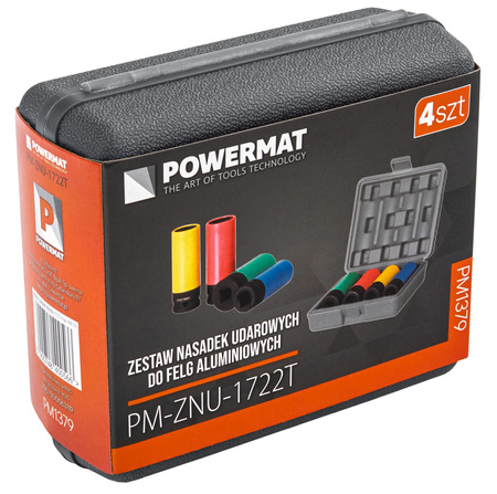 Zestaw nasadek udarowych PM-ZNU-1722T