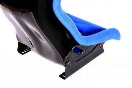 Fotel sportowy RALLY Welur Blue