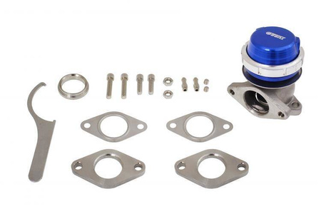 Wastegate zewnętrzny TurboWorks 38mm 0,5 Bar Blue