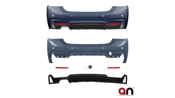 Tylny zderzak sport PDC zestaw z dyfuzorem BMW 4 F32 F33 F36 2013-2021