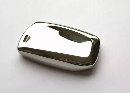 Pokrowiec na klczyk BMW 1 2 3 5 SERII 7 F10 F20 F30 TPU srebrny