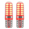 Żarówki LED CANBUS 24SMD 3014 T10e W5W SILCA White 12V AMIO-01444