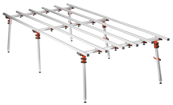 Stół glazurniczy do dużych formatów 360x150x80cm KD11983