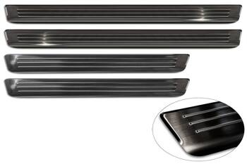 Nakładki progowe do Skoda Kodiaq 2 (Czarne)