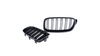 Grill sportowy podwójne żeberka Matt Black BMW 3 F30 F31 2011-2019