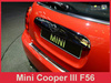 Nakładka na zderzak tylny Mini Cooper 3 Carbon+Stal