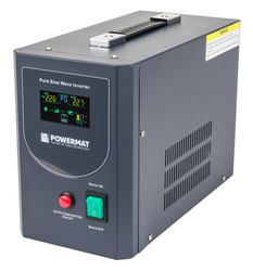 Zasilacz Awaryjny UPS LCD 500VA 400W Przetwornica PM-UPS-500MP
