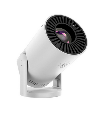 PROJEKTOR MINI FULL HD RZUTNIK KINO DOMOWE PRZENOŚNE OBROTOWE PILOT DO FILMÓW SERIALI ROZRYWEK