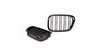 Grill sportowy podwójne żeberka Gloss Black BMW 5 E39 1995-2003