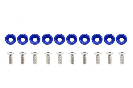 Śrubki uniwersalne 6mm JDM blue