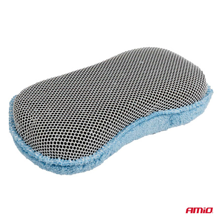Gąbka do mycia czyszczenia sprzątania z mikrofibry Cwash-01 AMIO-01746