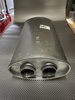 Tłumik przelotowy montażowy ze stali aluminiowanej 2 na 1 W/E/2X50/2X50 - EDEX
