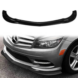 Dokładka przedniego zderzaka Gloss Black MERCEDES C-Class W204 C204 S204 Facelift 2011-2014