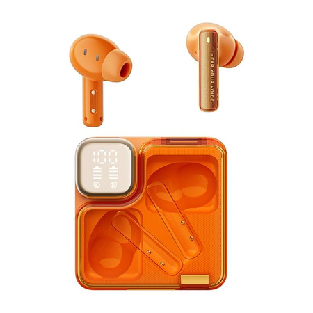 Słuchawki TWS QCY MeloBuds Neo T31 (pomarańczowe)