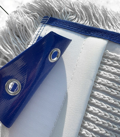 WKŁAD DO MOPA PŁASKIEGO NAKŁADKA PROFESJONALNA KIESZENIOWA CHŁONNA WYMIENNA ZAKŁADKA DŁUGIE WŁOSIE 100% BAWEŁNA DO CZYSZCZENIA MYCIA PODŁÓG