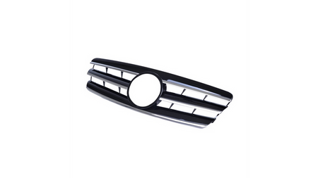 Grill sportowy Gloss Black 3S MERCEDES C-Class W203 S203 2000-2007