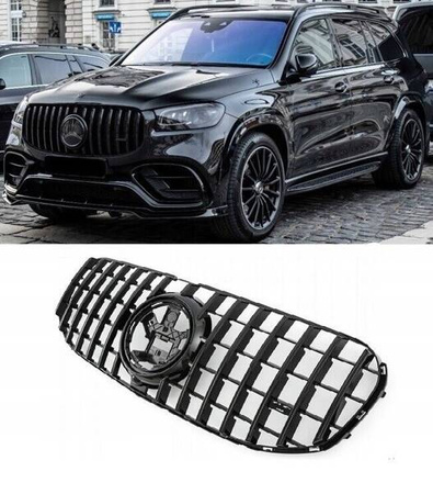 Grill Mercedes GLS X167 srebrny PANAMERICANA