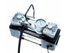 Kompresor samochodowy dwutłokowy 180w 10bar pompka samochodowa 12v metalowy