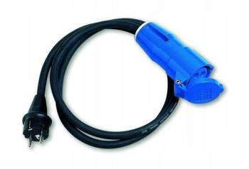 Przejściówka adapter Schuko/CEE 150 cm do kampera
