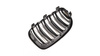 GRILL BMW E81 E87 E88 07-12 DUAL LINE GLOSS BLK