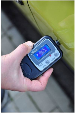 Miernik, tester grubości lakieru GL-6+