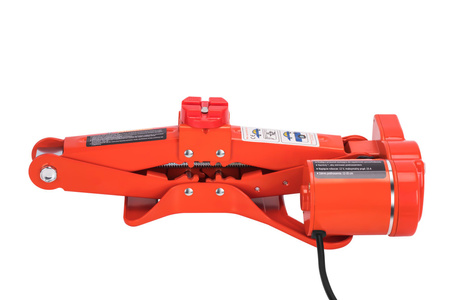 LEWAREK SAMOCHODOWY ELEKTRYCZNY PODNOŚNIK TRAPEZOWY ŻABA 12V 3T WALIZKA KD1369