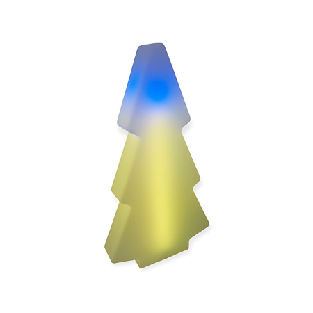 Choinka podświetlana świąteczna LED RGB 110 cm z pilotem – stylowa dekoracja na Święta