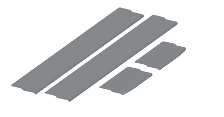 Progi 2 Line Honda Jazz II GE Hatchback 5 2008-2011 - Mat