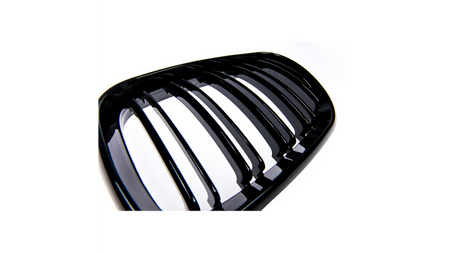 Grill sportowy podwójne żeberka Gloss Black BMW X5 E53 przed liftem 1999-2003