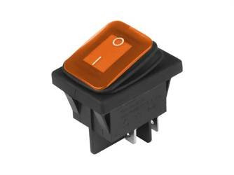 Przełącznik elektryczny DC 12V/24V, AC 125V-250V, żółty