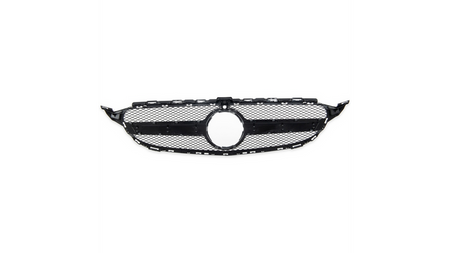 Grill sportowy Silver A-Type Camera MERCEDES C-Class W205 S205 A205 C205 przed liftem 2014-2018