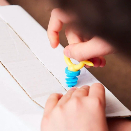 Zestaw narzędzi do konstruowania DIY Makedo - Explore 50 el.