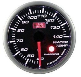Wskaźnik temperatury wody cieczy Auto Gauge warning