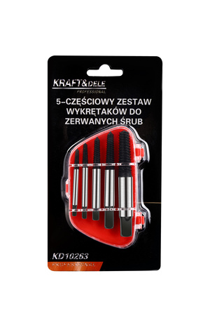 Wykrętaki do zerwanych śrub 5 el. KD10263