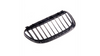 Grill sportowy pojedyncze żeberka Matt Black BMW 6 E63 E64 2003-2010