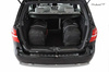 MERCEDES-BENZ B 2011+ TORBY DO BAGAŻNIKA 4 SZT