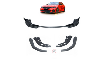 Dokładka przedniego zderzaka Carbon Look BMW 3 G20 G21 przed liftem 2019-obecnie