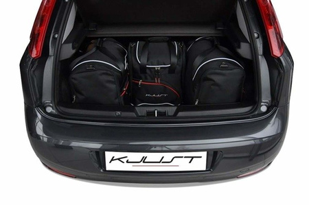 FIAT PUNTO 2012+ TORBY DO BAGAŻNIKA 4 SZT