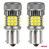 Żarówki LED CANBUS PRO series 1156 BA15S P21W R10W R5W 36x3030 SMD FAN White 12V 24V AMIO-03722