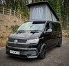 GRILL VW T6.1 19-24 GLOSS BLACK CHROME MULTI TRANS