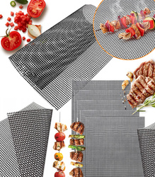 MATA GRILLOWA TEFLONOWA ODPORNA NA CIEPŁO WIELORAZOWA RUSZT SIATKA DO PIECZENIA NA GRILLA DO PIEKARNIKA