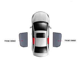 Zasłonki osłony szyb Skoda Octavia 3 III 2012-2020