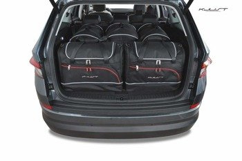 SKODA KODIAQ 2017+ TORBY DO BAGAŻNIKA 5 SZT