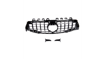 Grill sportowy GT Chrome & Black z PDC MERCEDES CLA C118 X118 2019-obecnie
