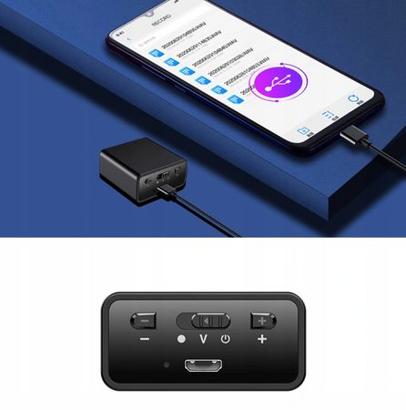 Dyktafon podsłuch szpiegowski detekcja 32GB USB