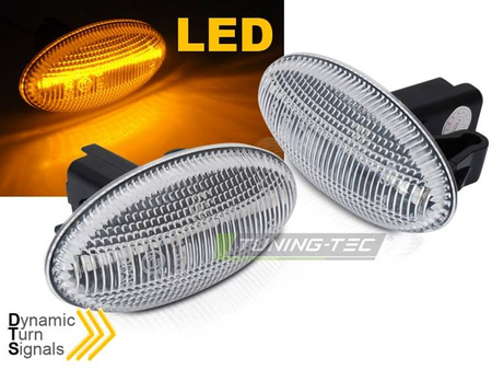 Kierunkowskazy boczne Led. Peugeot 107 206 307 Citroen C1 C2 C3 C4