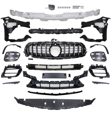 ZDERZAK PRZEDNI SPORT PDC CHROM MERCEDES W213 20-23
