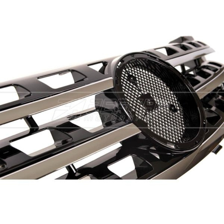 GRILL MERCEDES M-CLASS W164 05-08 BLACK CHROME