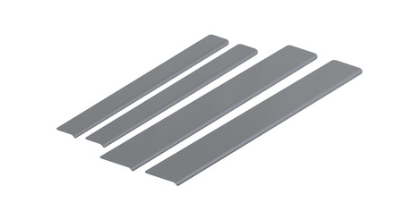 Progi STANDARD Peugeot Partner II Van 5 2008-2019 - Satin