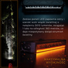 LED BAR Zestaw lamp oświetlenie LED w grill do VW CALIFORNIA T6 2015-2019